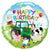 Burton and Burton BALLOONS 281 18" Barnyard Tractor Happy Birthday Foil
