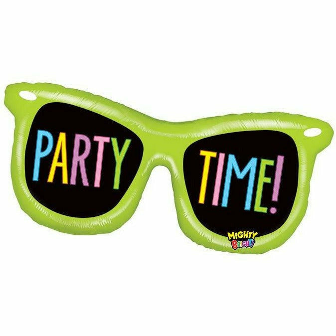 Burton and Burton BALLOONS 297 38" Mighty Party Time Sunglasses Foil