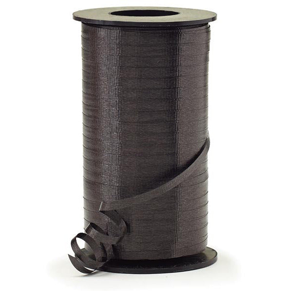 Burton and Burton BALLOONS 3/16&quot; BLACK 550 YD Curling Ribbon