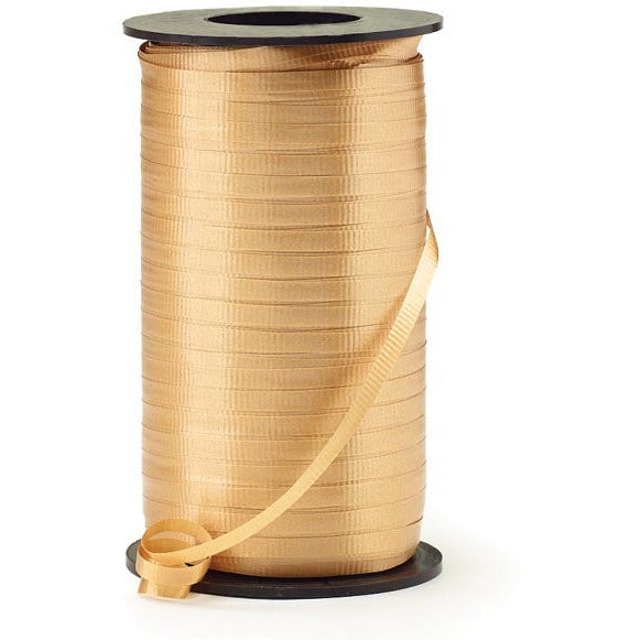 Burton and Burton BALLOONS 3/16&quot; GOLD 550 YD Curling Ribbon