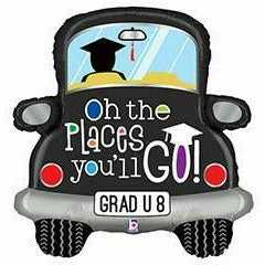 Burton and Burton BALLOONS 31" Oh The Places You'll Go Car Foil