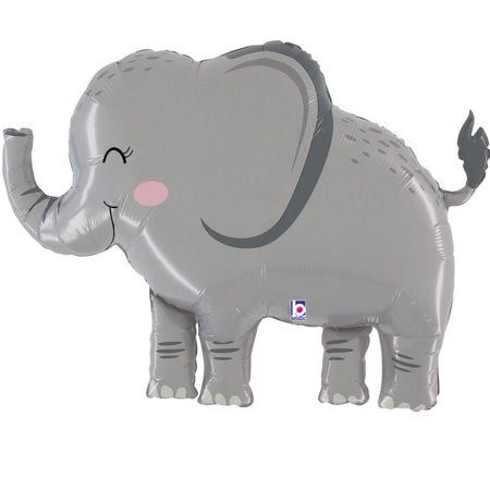 Burton and Burton BALLOONS 33&quot; Jungle Elephant foil balloon