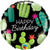 Burton and Burton BALLOONS 331A 18" Cactuses Happy Birthday Foil