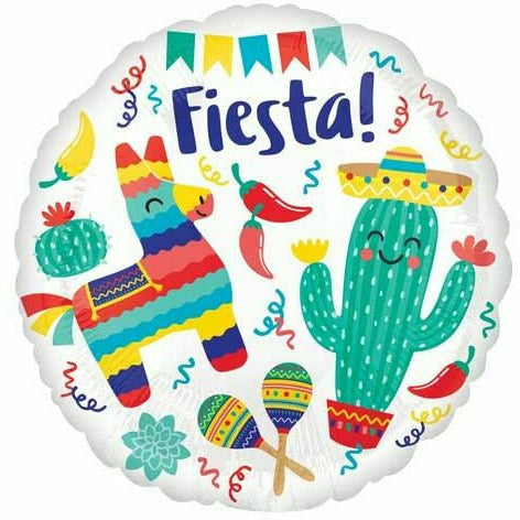 Burton and Burton BALLOONS 333A 17&quot; Fiesta Party Foil