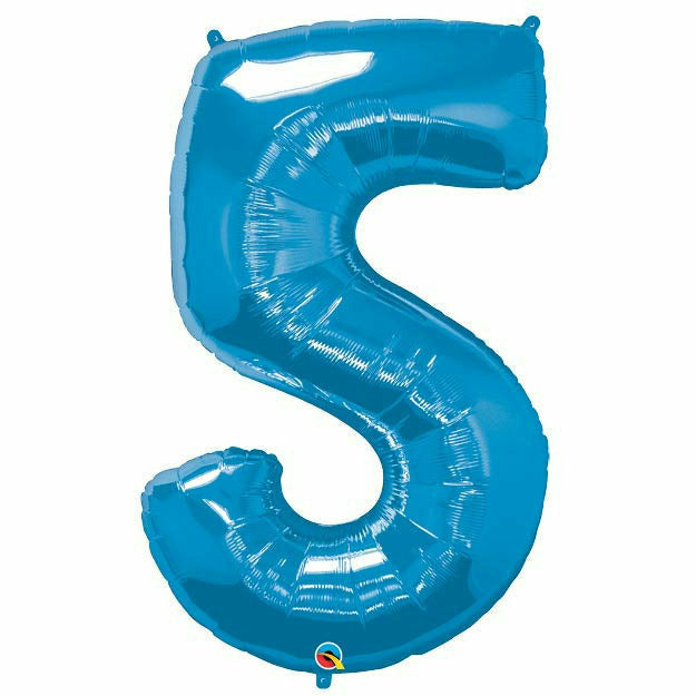 Burton and Burton BALLOONS 34&quot;PKG SAPPHIRE BLUE FIVE