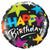 Burton and Burton BALLOONS 374 36" Color Stars Happy Birthday Jumbo Foil