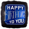 Burton and Burton BALLOONS 383 18" Happy Birthday to You Foil