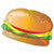 Burton and Burton BALLOONS 471 26" Hamburger With Bun Jumbo Foil