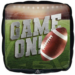 818 17" PKG GAME TIME FOOTBALL TOUCHDOWN