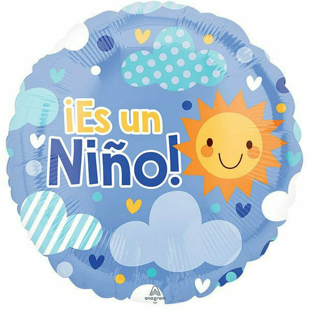 Burton and Burton BALLOONS 496A 18&quot; Es Un Nino Foil