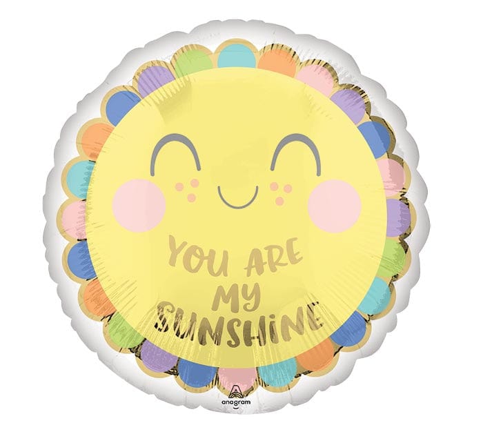 Burton and Burton BALLOONS 514A 17&quot; SWEET BABY SUNSHINE FOIL BALLOON