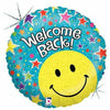 Burton and Burton BALLOONS 540 18" Smiley Welcome Back Foil