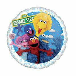 Burton and Burton BALLOONS 98 17" SESAME STREET