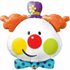 Burton and Burton BALLOONS A001 36" Cute Clown Jumbo Foil
