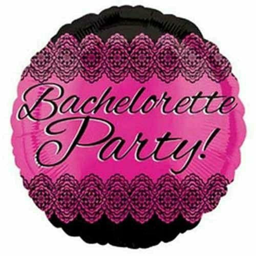 Burton and Burton BALLOONS A001 Pink Bachelorette Party 17" Mylar Balloon