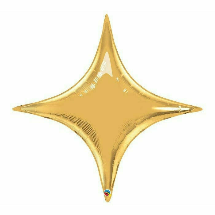 Burton and Burton BALLOONS A013 40&quot; Starpoint Gold Star Shape