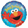 Burton and Burton BALLOONS B004 17" Elmo Happy Birthday Foil