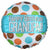 Burton and Burton BALLOONS B006 Happy Birthday Grandpa 17" Mylar Balloon