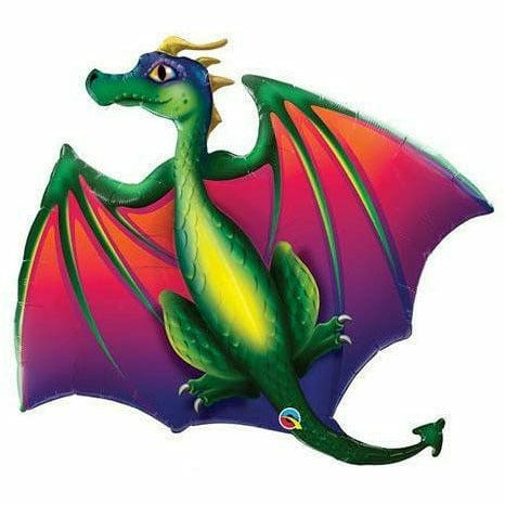 Burton and Burton BALLOONS B007 45&quot; Mythical Dragon Shape Foil