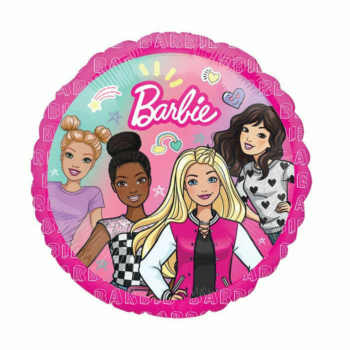 Burton and Burton BALLOONS B008 17&quot; Barbie Dream Together Foil Balloon