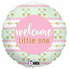 Burton and Burton BALLOONS D002 Pink Welcome Little One 18