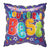 Burton and Burton BALLOONS D010 18" You're The Best! Stars On Blue Square Balloon