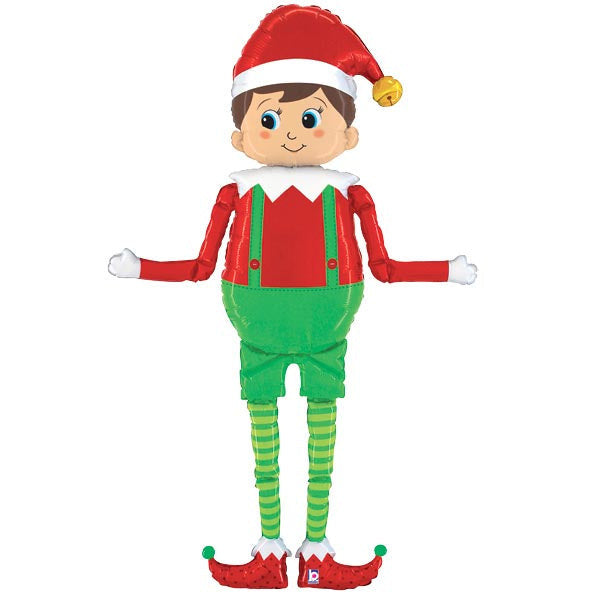 Burton and Burton BALLOONS E006 66" Delivery Elf Foil Shaped Balloon