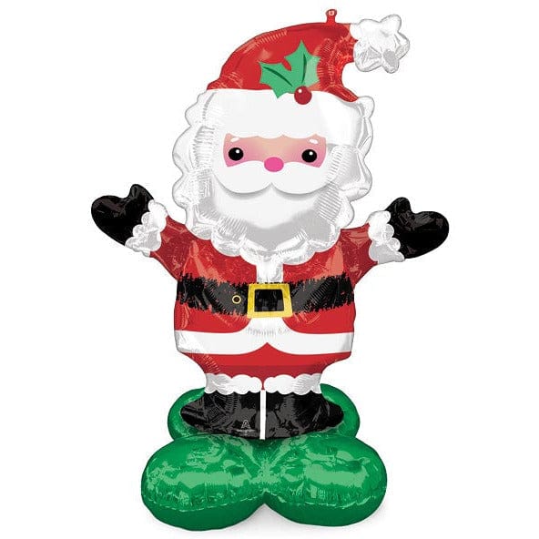 Burton and Burton BALLOONS E007 53&quot; AIRLOONZ CHRISTMAS SANTA