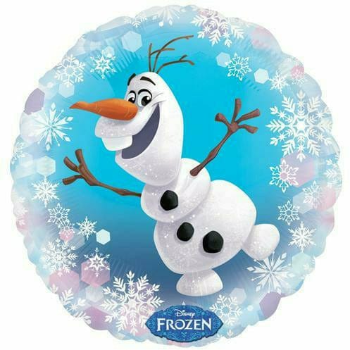 Burton and Burton BALLOONS G004 Olaf Frozen 17&quot; Mylar Balloon