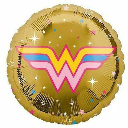 Burton and Burton BALLOONS G007 17&quot; Wonder Woman 2 Foil