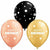 Burton and Burton BALLOONS Helium Filled Happy Birthday Big Little Dot Mixed Assortment Latex Balloon 1ct, 11"