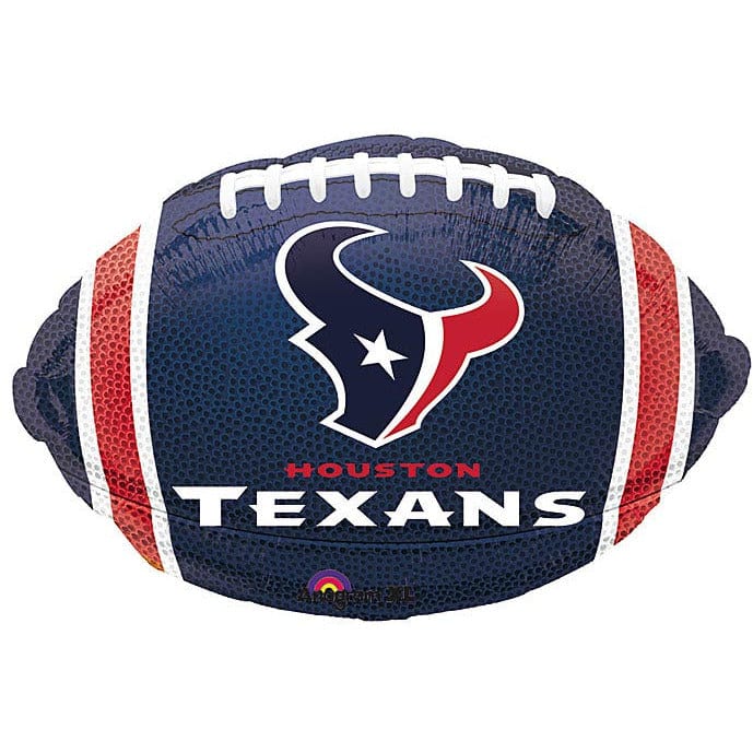 Burton and Burton BALLOONS J3 Houston Texans Football Shaped Balloon