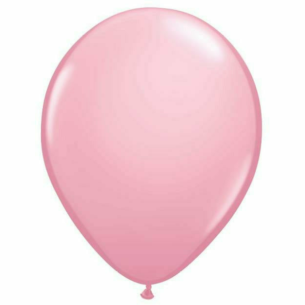 Burton and Burton BALLOONS Qualatex 5" Pink Balloon Bag - 100 Count