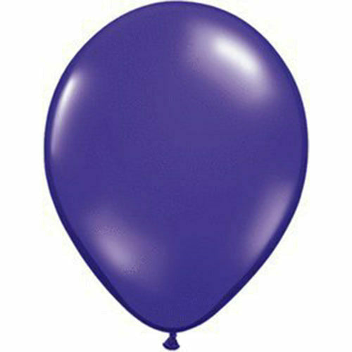 Burton and Burton BALLOONS Qualatex 5&quot; Quartz Purple Balloon Bag