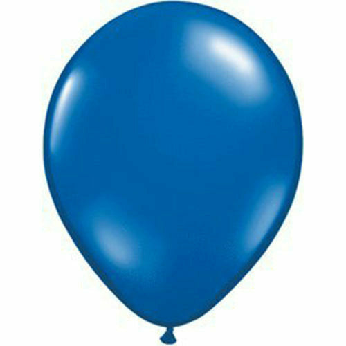 Burton and Burton BALLOONS Qualatex 5" Sapphire Blue Balloon Bag - 100 Count