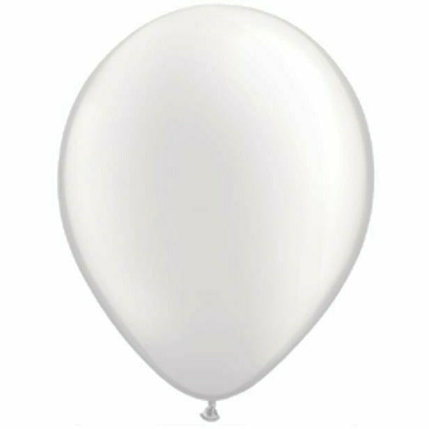 Burton and Burton BALLOONS Qualatex Pearl White Balloon Bag
