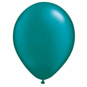 Burton and Burton BALLOONS Teal / Helium Filled Pearl Latex Balloon 1ct, 11"