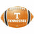 Burton and Burton BALLOONS University of Tennessee Football 17" Mylar Balloon