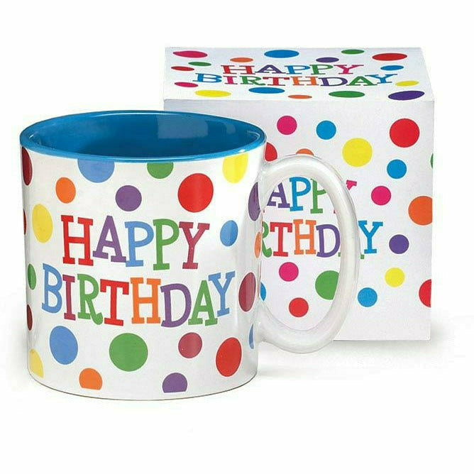 HAPPY BRIGHTS CERAMIC MUG W/ BOX - Ultimate Party Super Stores