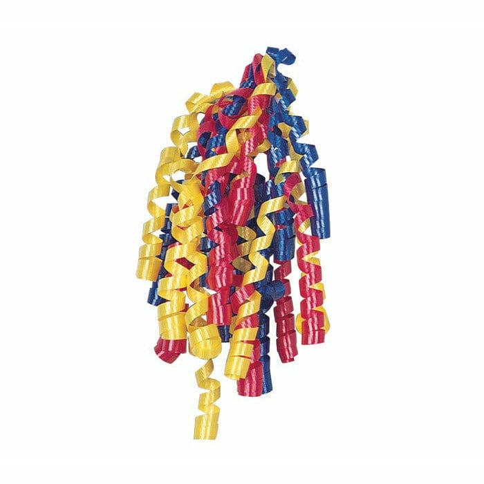 Burton and Burton DECORATIONS Curl Swirl - Red/Blue/Yellow