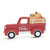 Burton and Burton DECORATIONS Red Pumpkin Truck Shelf Sitter