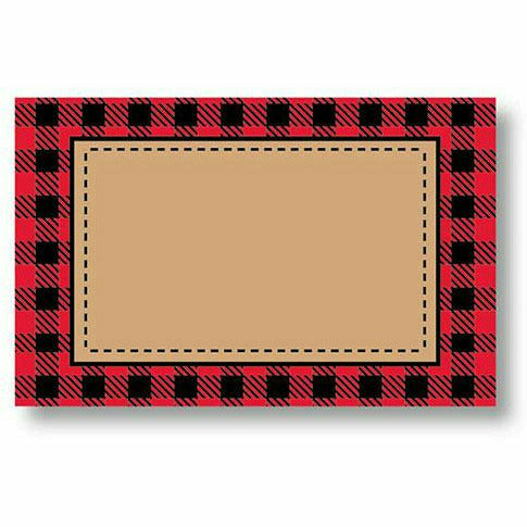 Burton and Burton GIFT WRAP Buffalo Check Card