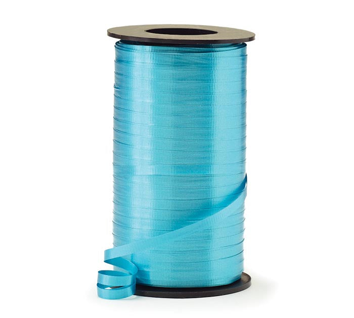 Burton and Burton GIFT WRAP CRIMPED TURQUOISE CURLING RIBBON