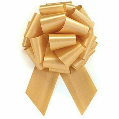 Burton and Burton GIFT WRAP Gold Pull Bow 8in