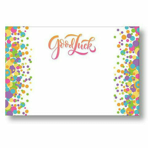 Burton and Burton GIFT WRAP Good Luck Confetti Card