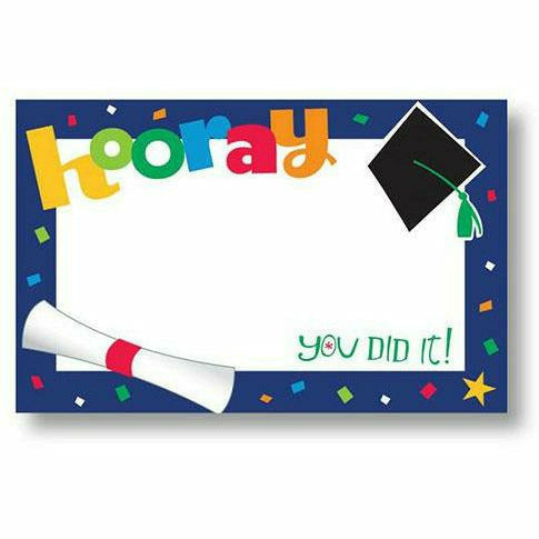 Burton and Burton GIFT WRAP Hooray Graduation Card