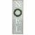 Burton and Burton HOLIDAY: CHRISTMAS NOEL PORCH SIGN WITH WREATH