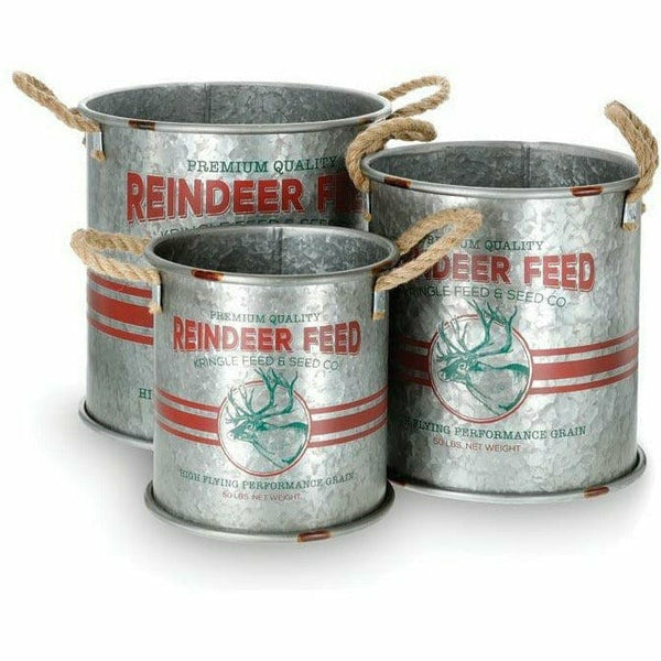 Reindeer Feed Nested Planters