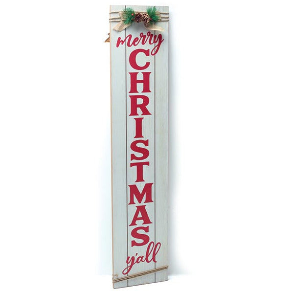 Burton and Burton HOLIDAY: CHRISTMAS REVERSIBLE FALL/CHRISTMAS PORCH SIGN