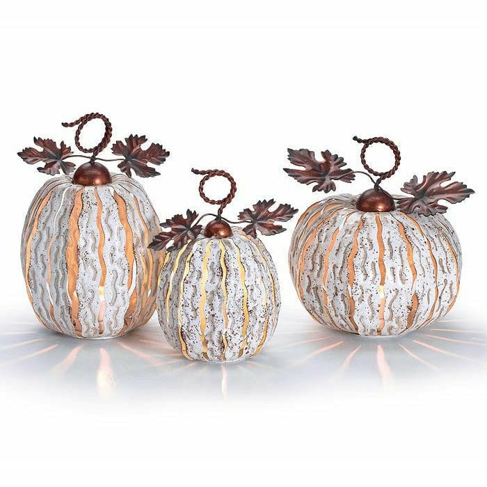 Burton and Burton HOLIDAY: FALL Small Open Pumpkin Candleholder